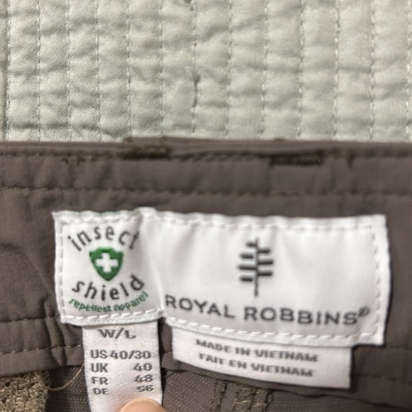 Royal Robbins Insect Shield 7 Pocket Pants. 40x30 - Picture 7 of 10